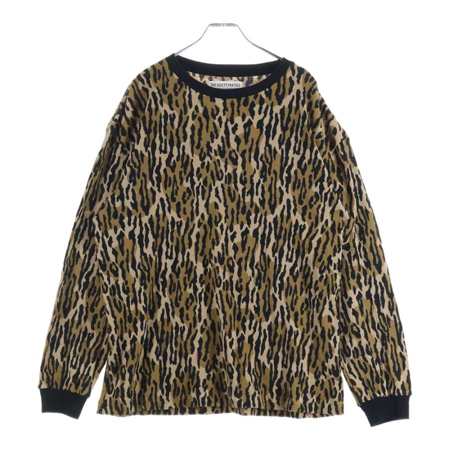 WACKO MARIA（ワコマリア） 22SS LEOPARD THERMAL SHIRT レオパード