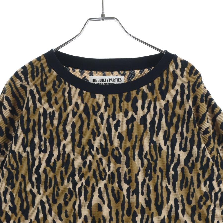 WACKO MARIA（ワコマリア） 22SS LEOPARD THERMAL SHIRT レオパード