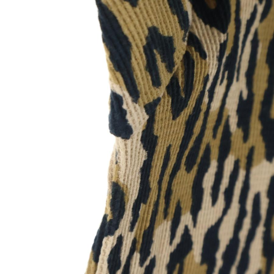 WACKO MARIA（ワコマリア） 22SS LEOPARD THERMAL SHIRT レオパード