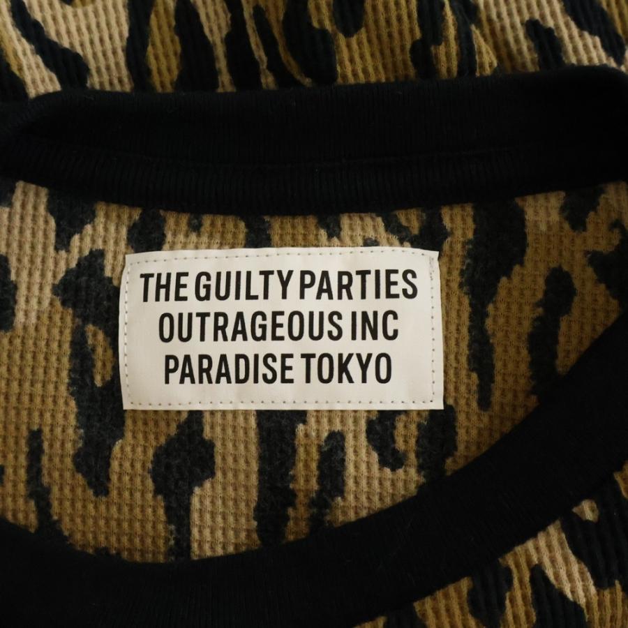 WACKO MARIA（ワコマリア） 22SS LEOPARD THERMAL SHIRT レオパード