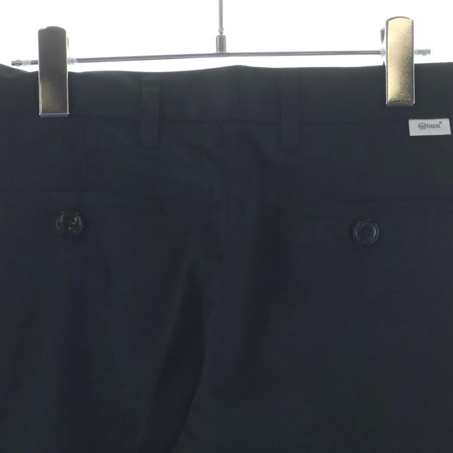 WTAPS（ダブルタップス） 25AW ポリエステル ジップフライ スラックス