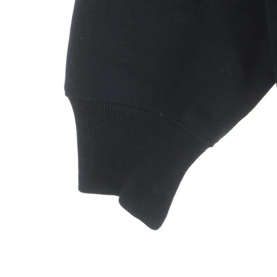 SAPEur サプール YEAR OF THE SNAKE HOODIE スネークバックプリント スウェット プルオーバーパーカー ブラック_4