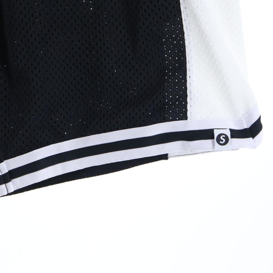 SAPEur サプール UofS Uniform Basket Shorts フロントロゴ