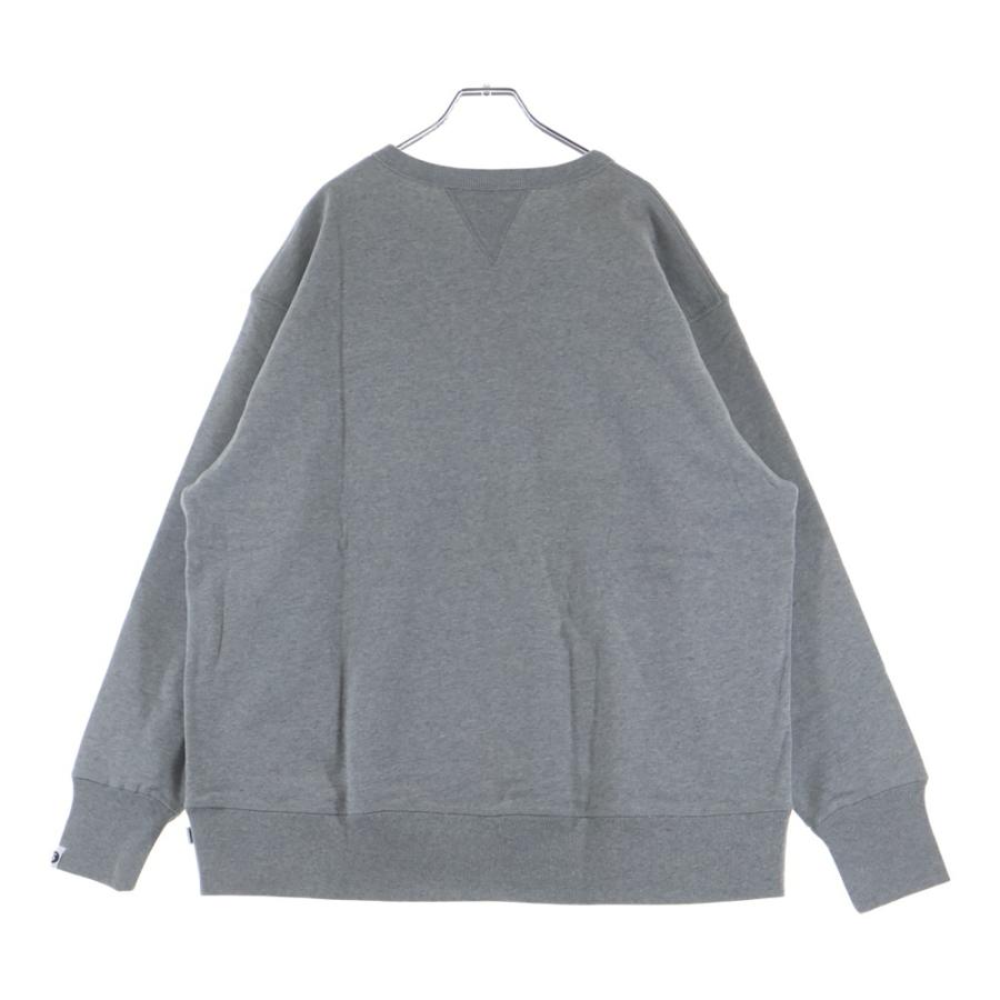 SAPEur サプール NAVAL CREW NECK フロントカレッジロゴ クルーネック