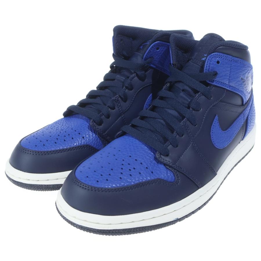 NIKE（ナイキ） AIR JORDAN 1 MID OBSIDIAN GAME ROYAL エアジョーダン 