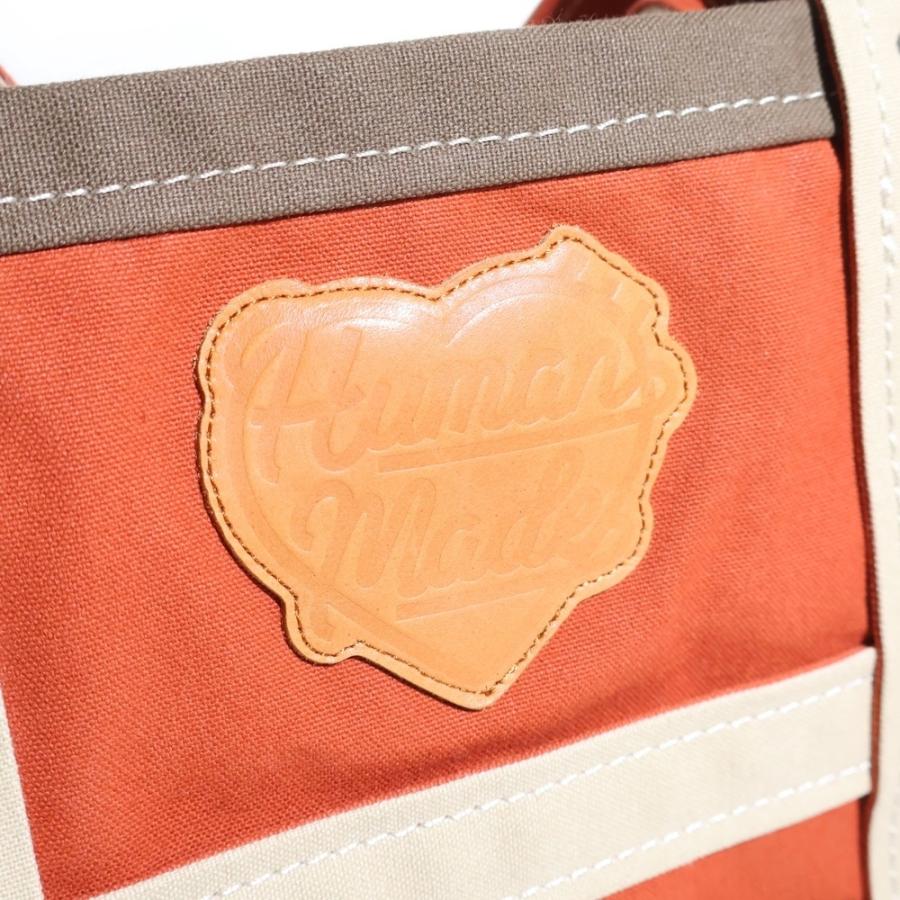 HUMAN MADE（ヒューマンメード） ヒューマンメイド CANVAS TOTE レザー 