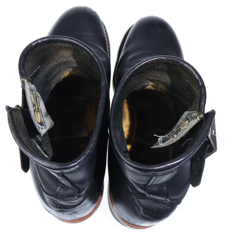 CHIPPEWA（チペワ） 黒タグ アジャスター レザーエンジニアブーツ