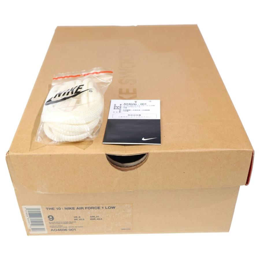NIKE（ナイキ） ×OFF-WHITE THE 10 AIR FORCE 1 LOW オフホワイト