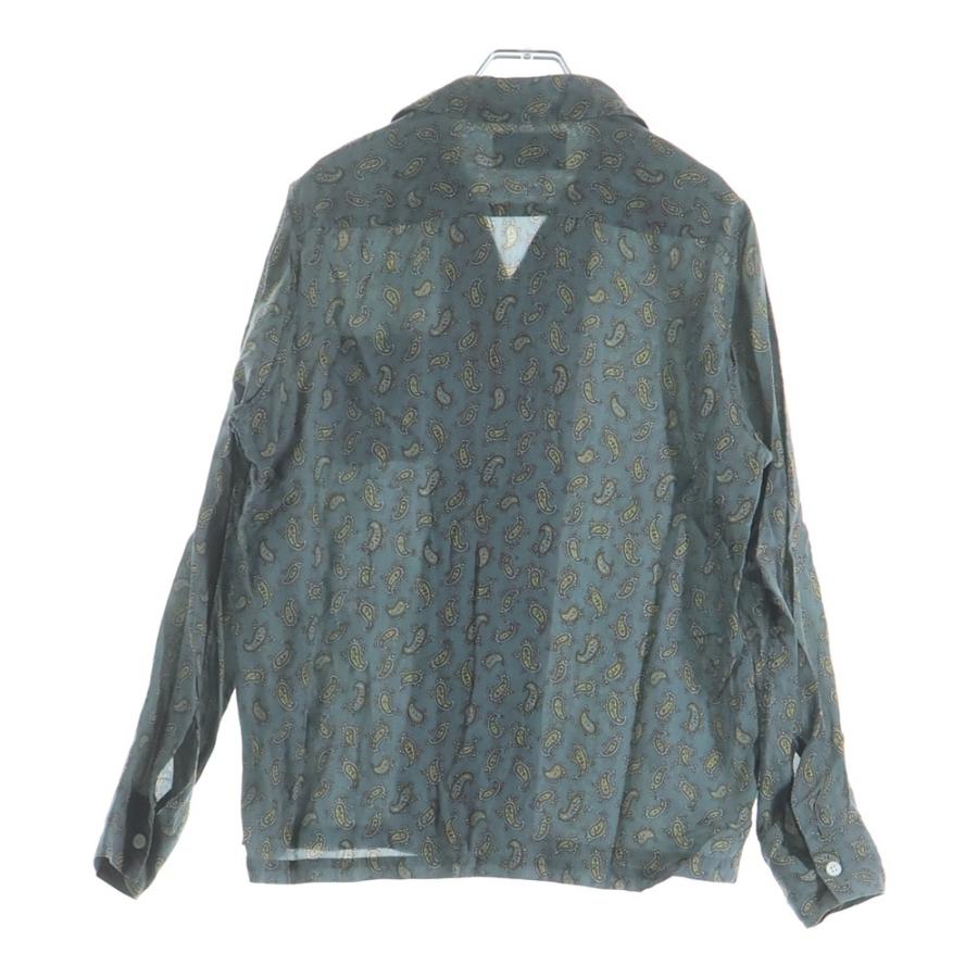 WACKO MARIA（ワコマリア） 18AW PAISLEY OPEN COLLAR SHIRT 