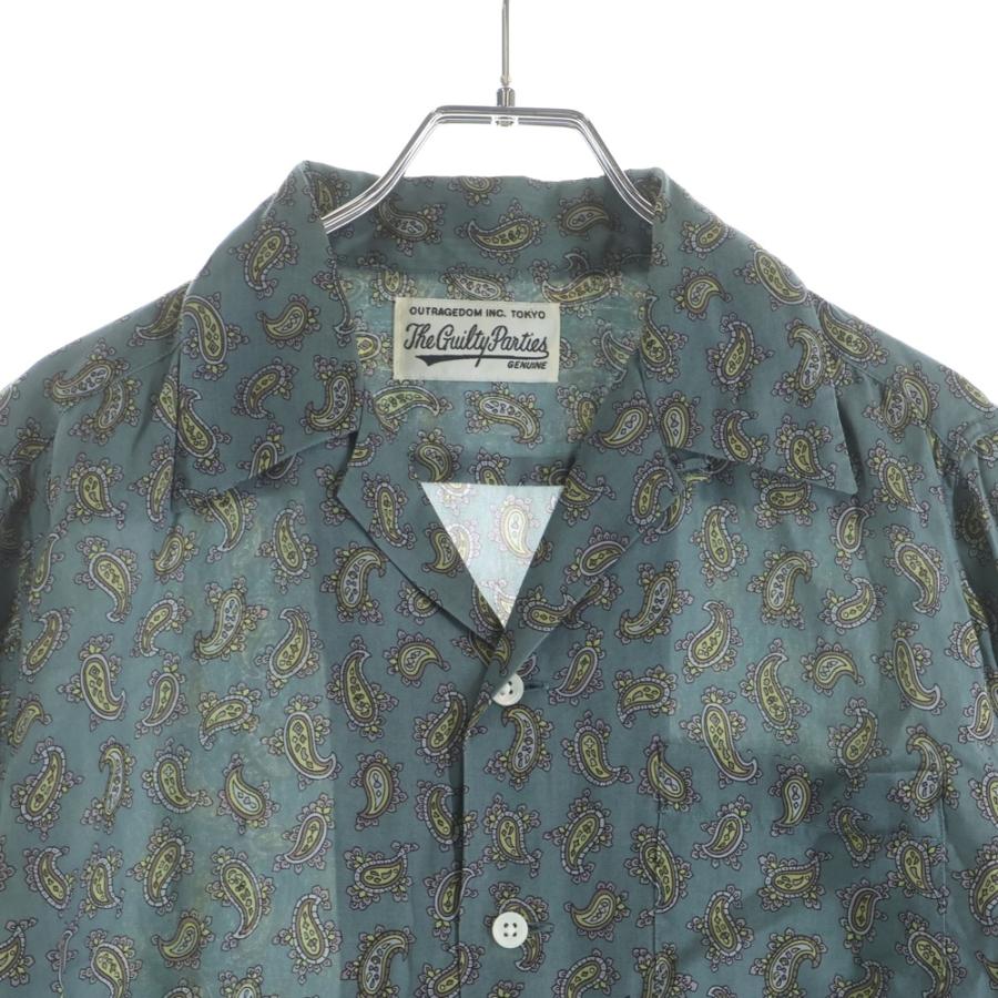 WACKO MARIA（ワコマリア） 18AW PAISLEY OPEN COLLAR SHIRT 