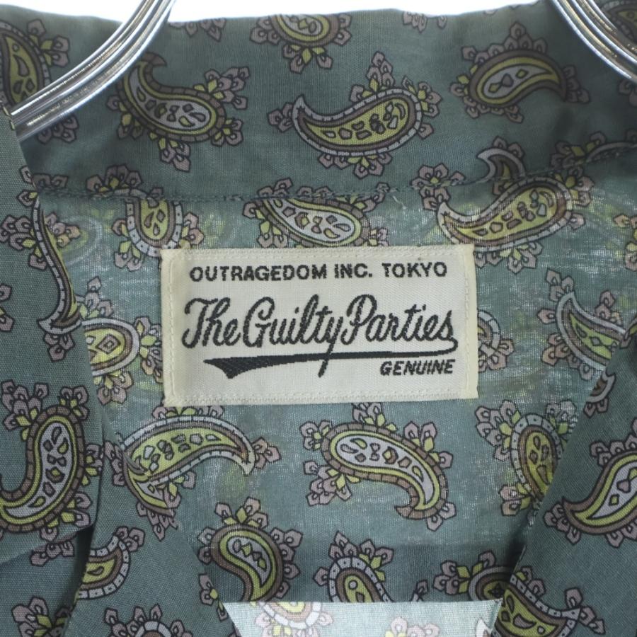 WACKO MARIA（ワコマリア） 18AW PAISLEY OPEN COLLAR SHIRT 