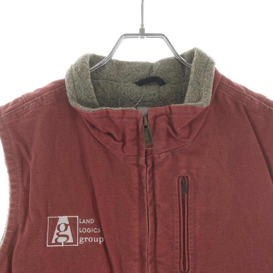 00s carhartt 裏地ボア ダック べスト Carhartt（カーハート） 00S Duck Vest ダック地 裏ボア ベスト