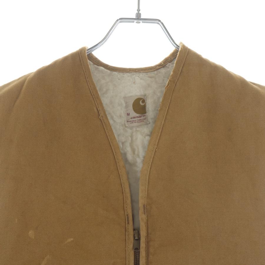 70s Vintage カーハート 裏ボア ダック地 ベスト Sサイズ Carhartt（カーハート） 70S VINTAGE Duck Vest ダック地 裏ボア