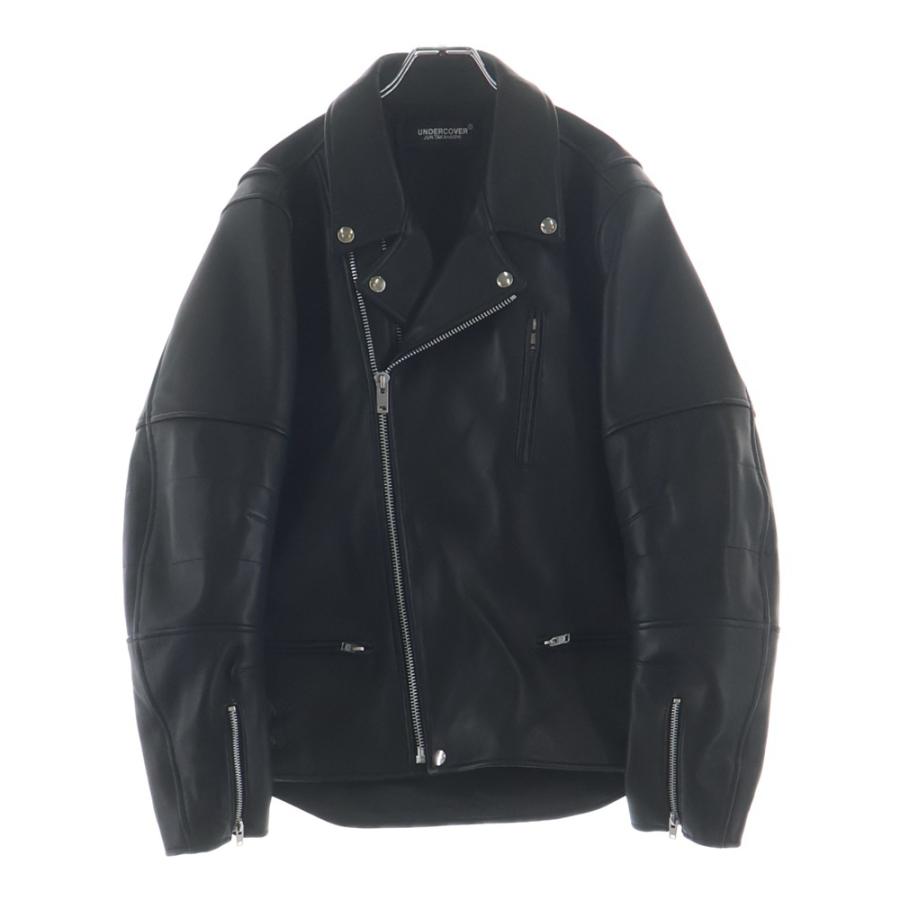 アンダーカバー　ライダースジャケット　3 UNDERCOVER（アンダーカバー） 26SS SHEEPSKIN LEATHER RIDER'S JACKET