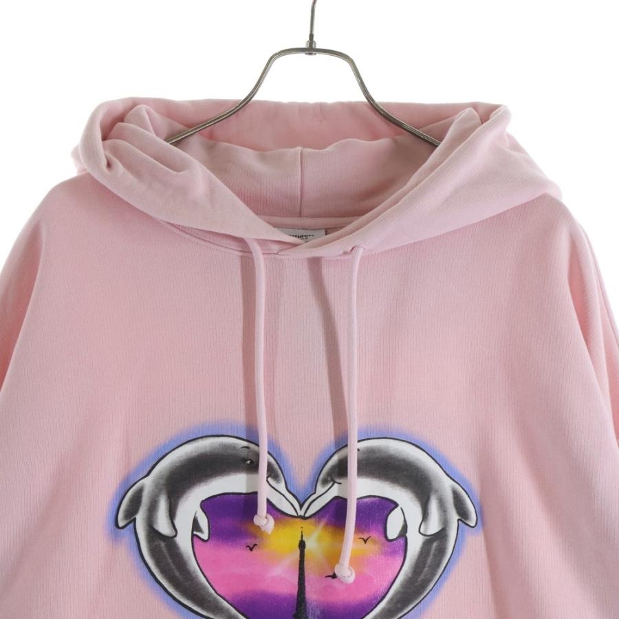 VETEMENTS（ヴェトモン） 21AW DOLPHIN HEARTS HOODIE ドルフィン