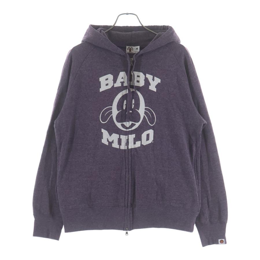A BATHING APE（アベイシングエイプ） BABY MILO ZIP UP HOODIE 