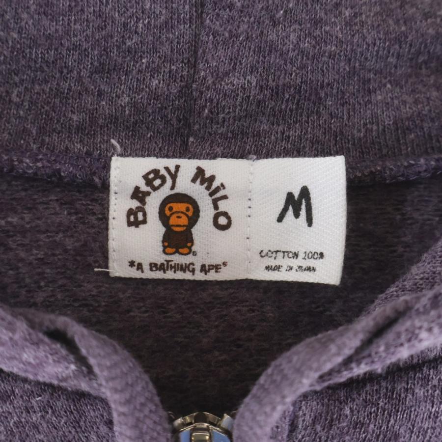 A BATHING APE（アベイシングエイプ） BABY MILO ZIP UP HOODIE 