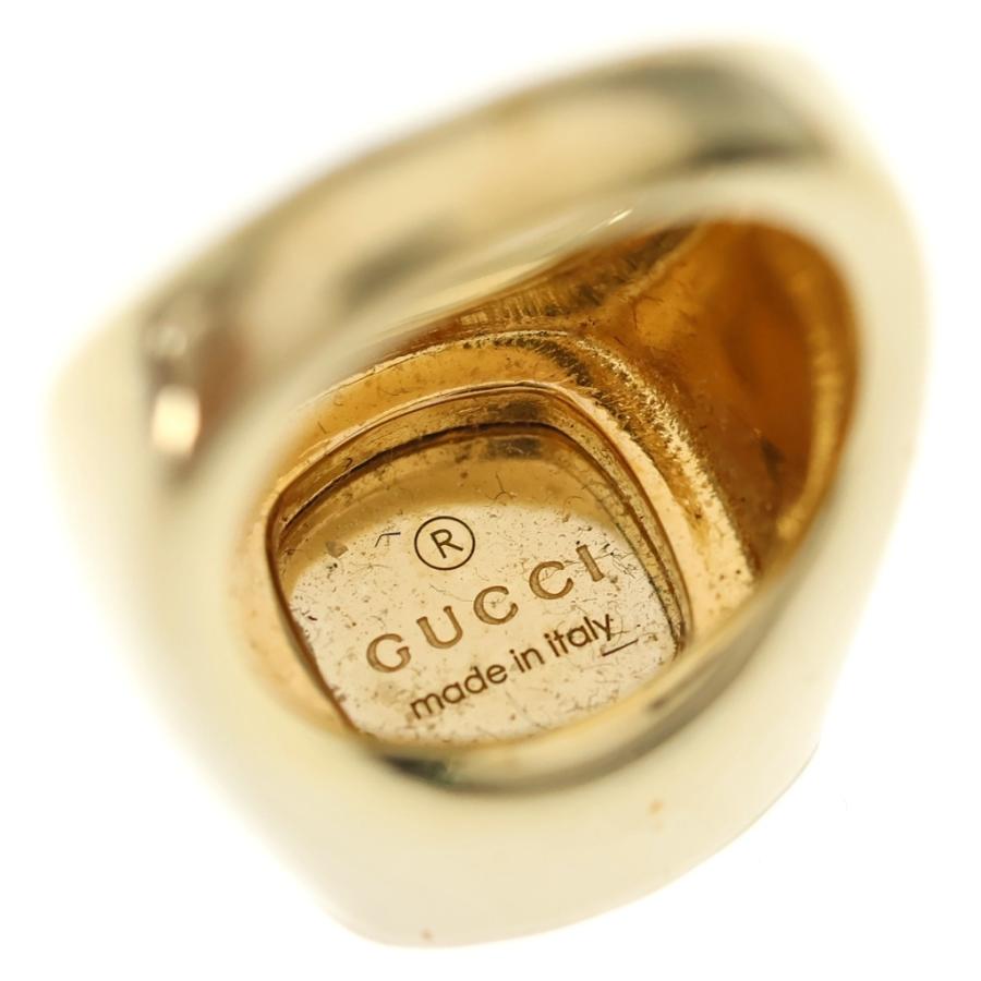 GUCCI（グッチ） SIGNET RING コートオブアームズエングレーブ