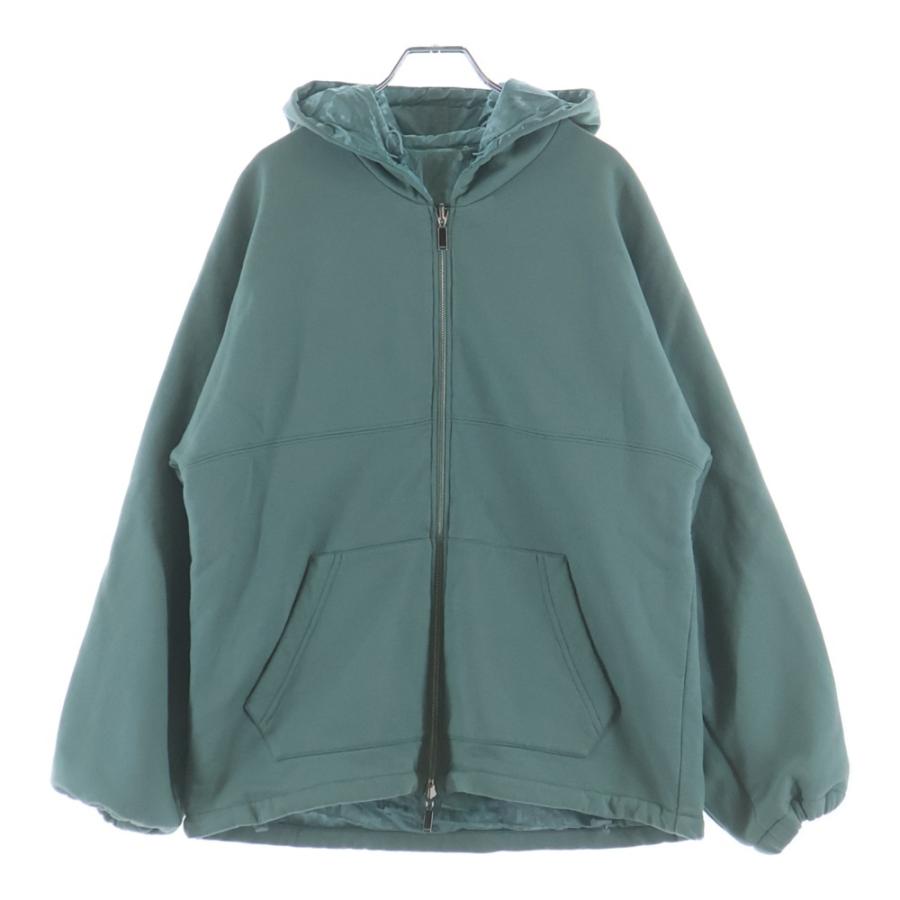 DIOR ディオール 23SS オブリーク ロゴエンブロイダリー リバーシブル ジップアップフーディ パーカー グリーン 313J232A0531の画像