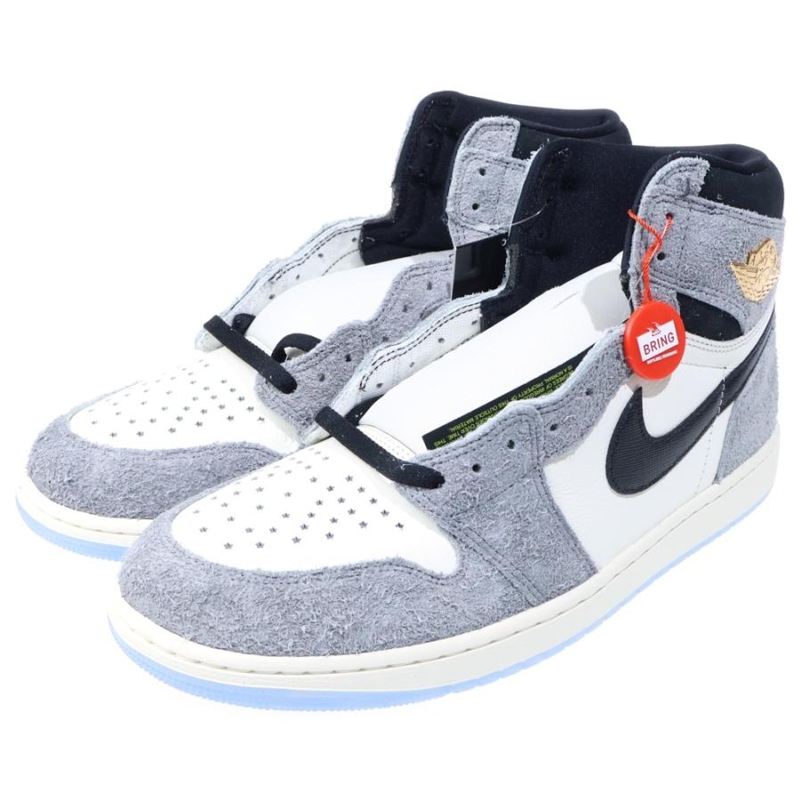 エアジョーダン ハイカット スニーカー グレー/ホワイト NIKE（ナイキ） AIR JORDAN 1 RETRO HIGH OG COOL GRAY エアジョーダン
