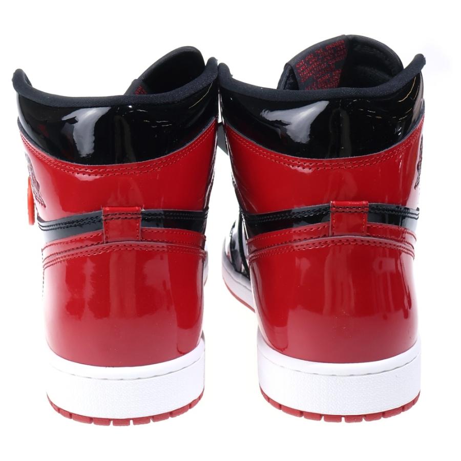 NIKE（ナイキ） AIR JORDAN 1 RETRO HIGH OG BRED PATENT エア