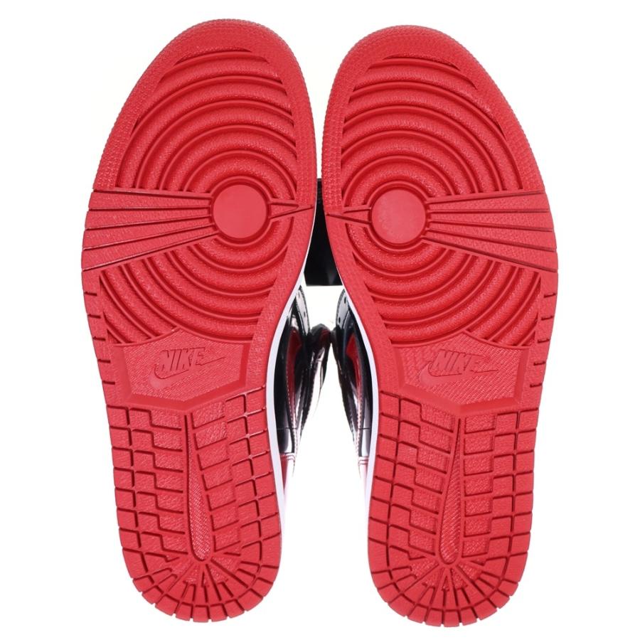 NIKE（ナイキ） AIR JORDAN 1 RETRO HIGH OG BRED PATENT エア