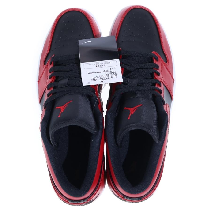 NIKE ナイキ AIR JORDAN 1 LOW GYM RED エアジョーダン 1 ロー ジムレッド ローカットスニーカー ブラック/レッド US9.5 553558-606 NIKE（ナイキ） AIR JORDAN 1 LOW GYM RED エアジョーダン1 ジムレッド