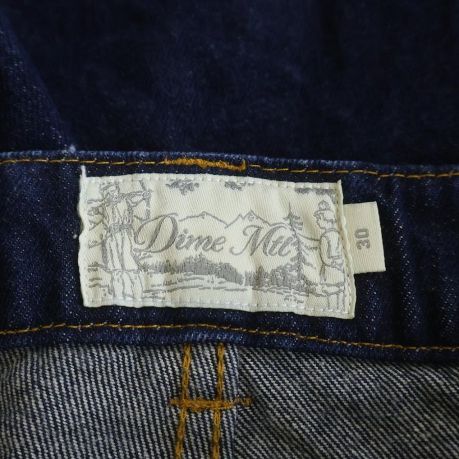 Dime（ダイム） バックロゴパッチ ジップフライ デニムパンツ ジーンズ