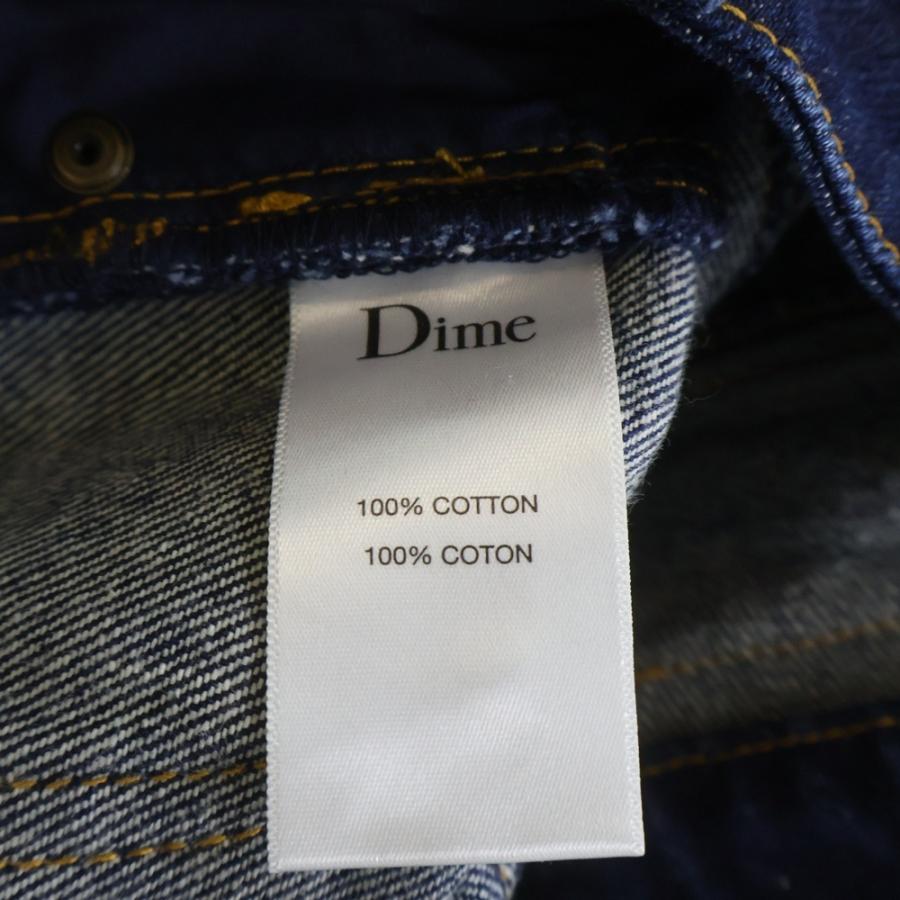 Dime（ダイム） バックロゴパッチ ジップフライ デニムパンツ ジーンズ
