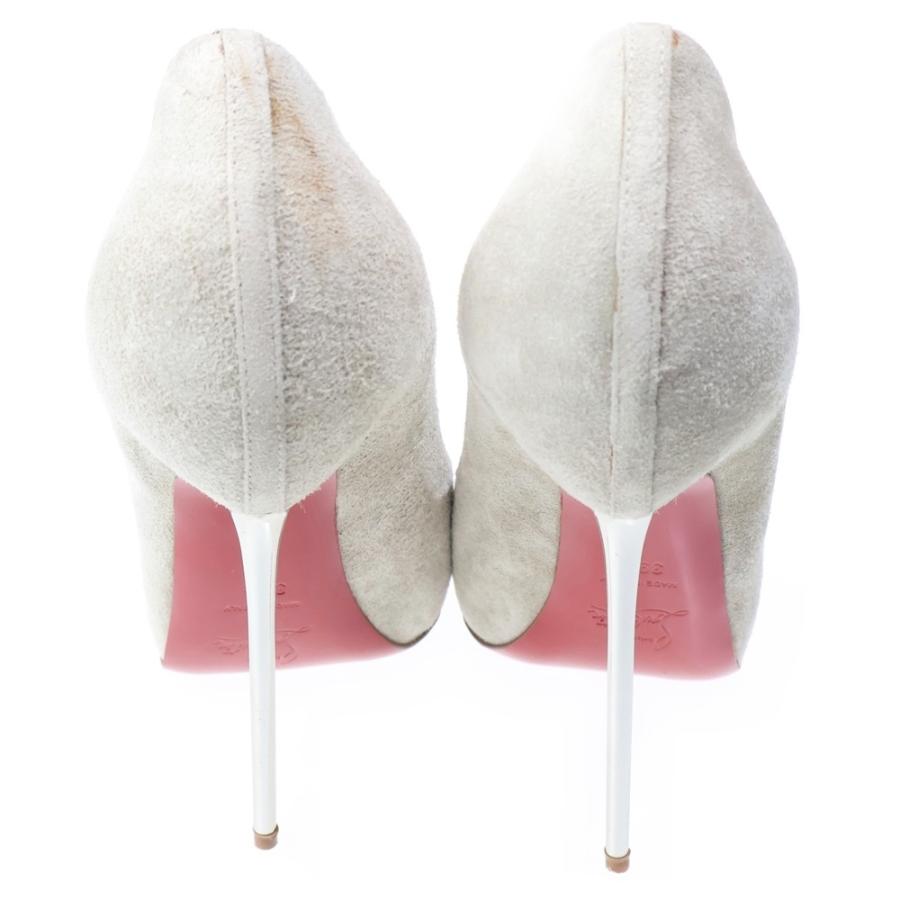 【美品】クリスチャンルブタン スエードレザー ポインテッドトゥパンプス Christian Louboutin（クリスチャンルブタン） スエードレザー