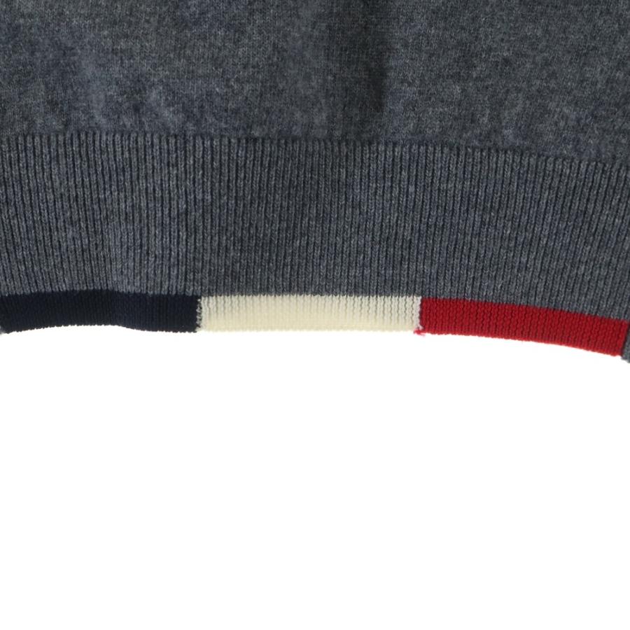 MONCLER モンクレール 20AW GIROCOLLO TRICOT ジェロコッロトリコット クルーネック長袖 ニットセーター グレー F20919C73400 A9369