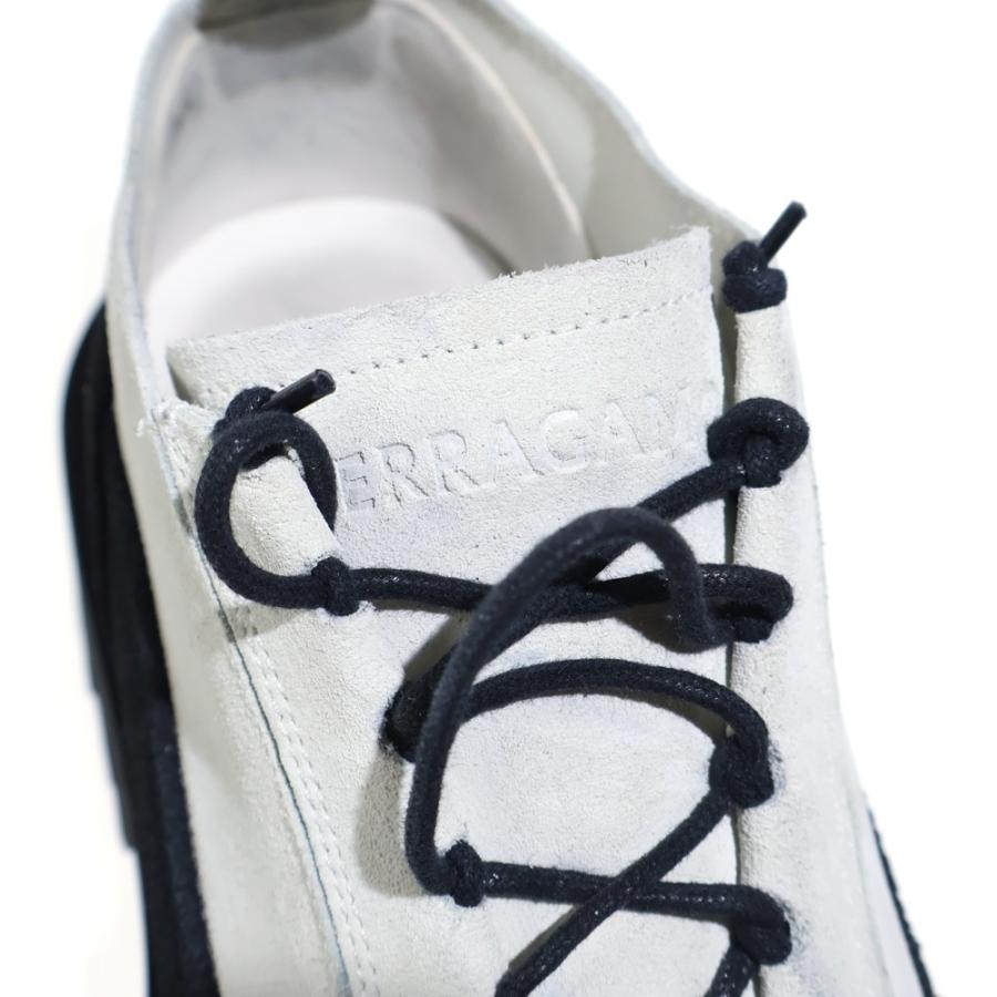 FERRAGAMO フェラガモ 23SS Low Combat Boot スエードレザーローカット