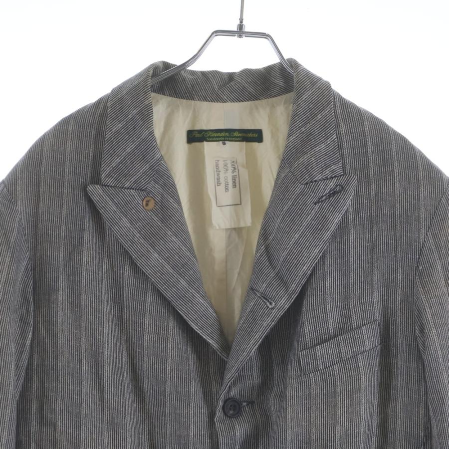Paul Harnden ポールハーデン Mens Blazer ウール ピークドラペル
