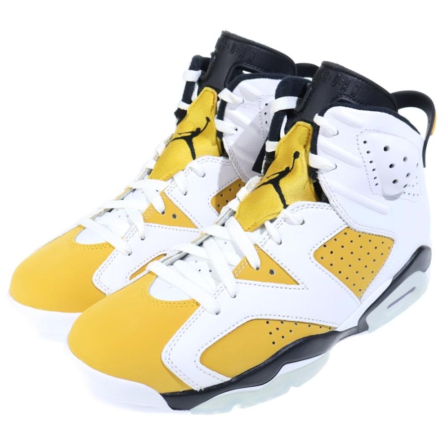 NIKE ナイキ AIR JORDAN 6 RETRO Yellow Ochre エアジョーダン 6 イエローオークル ハイネックカットスニーカー ホワイト/イエロー US9/27cm CT8529-170 NIKE（ナイキ） AIR JORDAN 6 RETRO YELLOW OCHRE エアジョーダン6