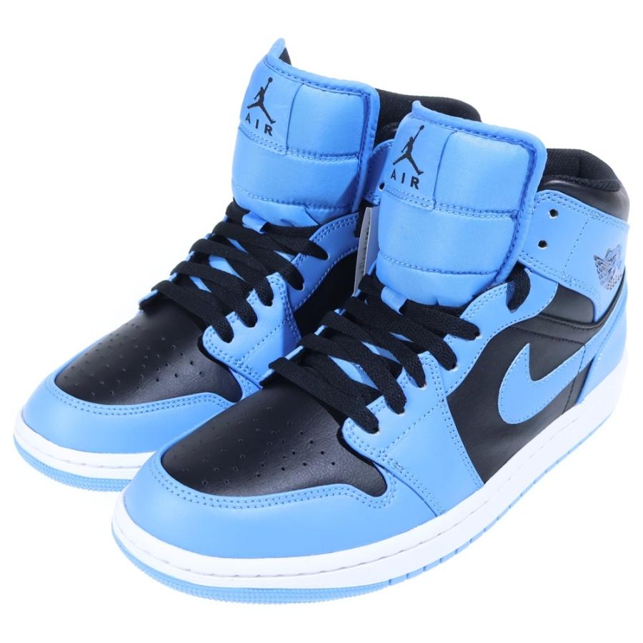 NIKE（ナイキ） AIR JORDAN 1 MID UNIVERSITY BLUE エアジョーダン1 