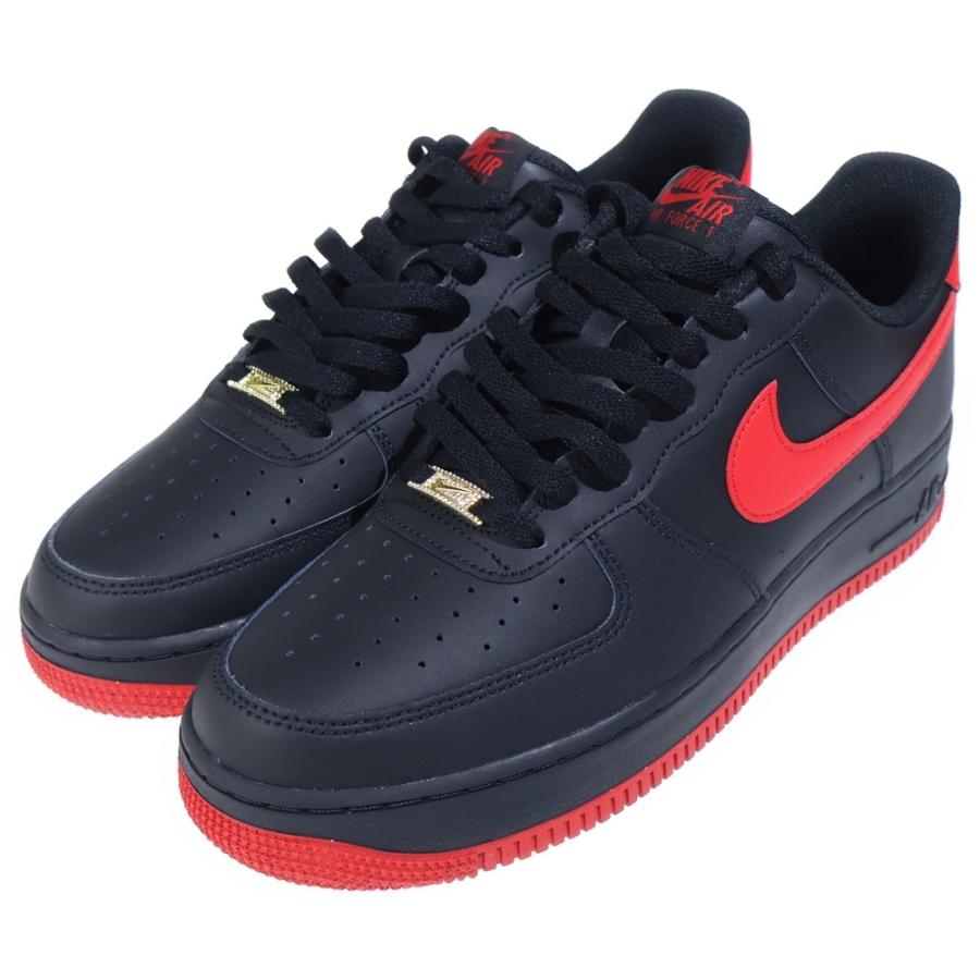 NIKE ナイキ AIR FORCE 1 LOW エアフォース 1 ローカットスニーカー ブラック/レッド US10.5/28.5cm FJ4146-002 NIKE（ナイキ） AIR FORCE 1 LOW エアフォース 1 ローカットスニーカー