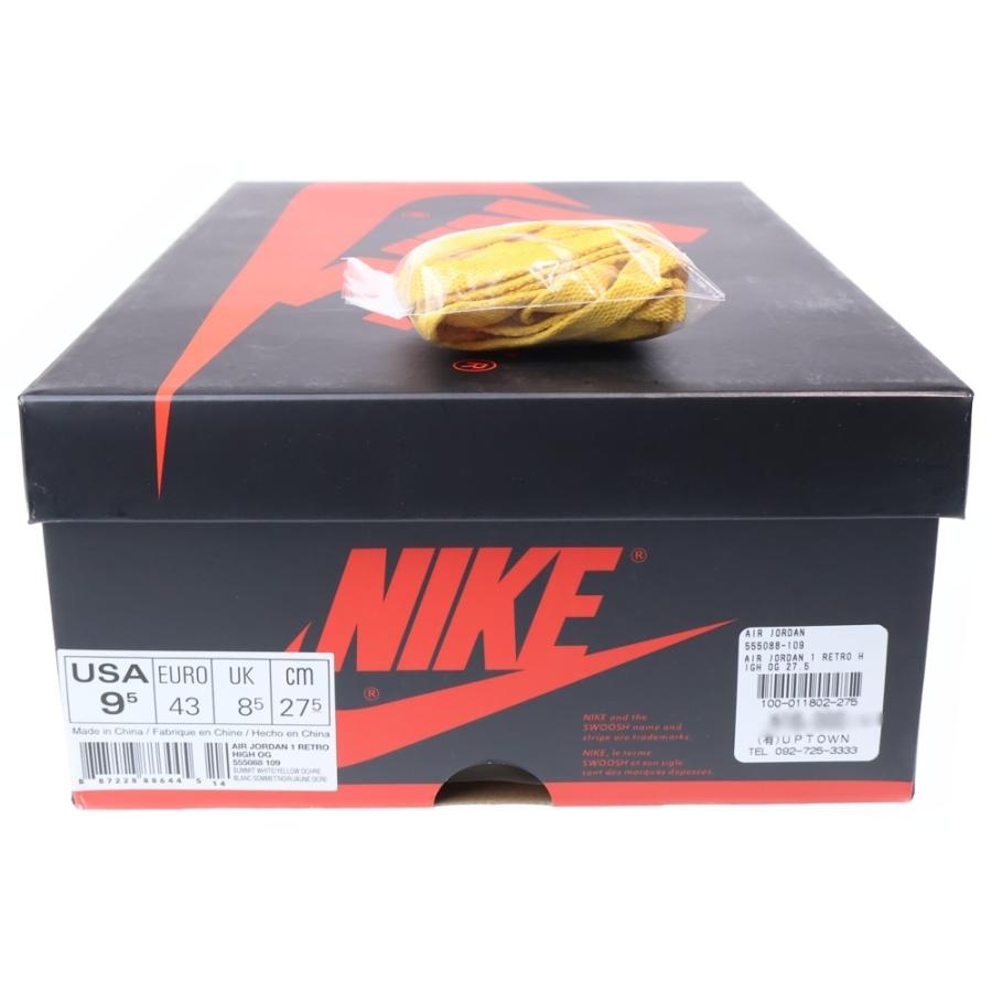 NIKE（ナイキ） AIR JORDAN 1 RETRO HIGH OG YELLOW OCHRE エア