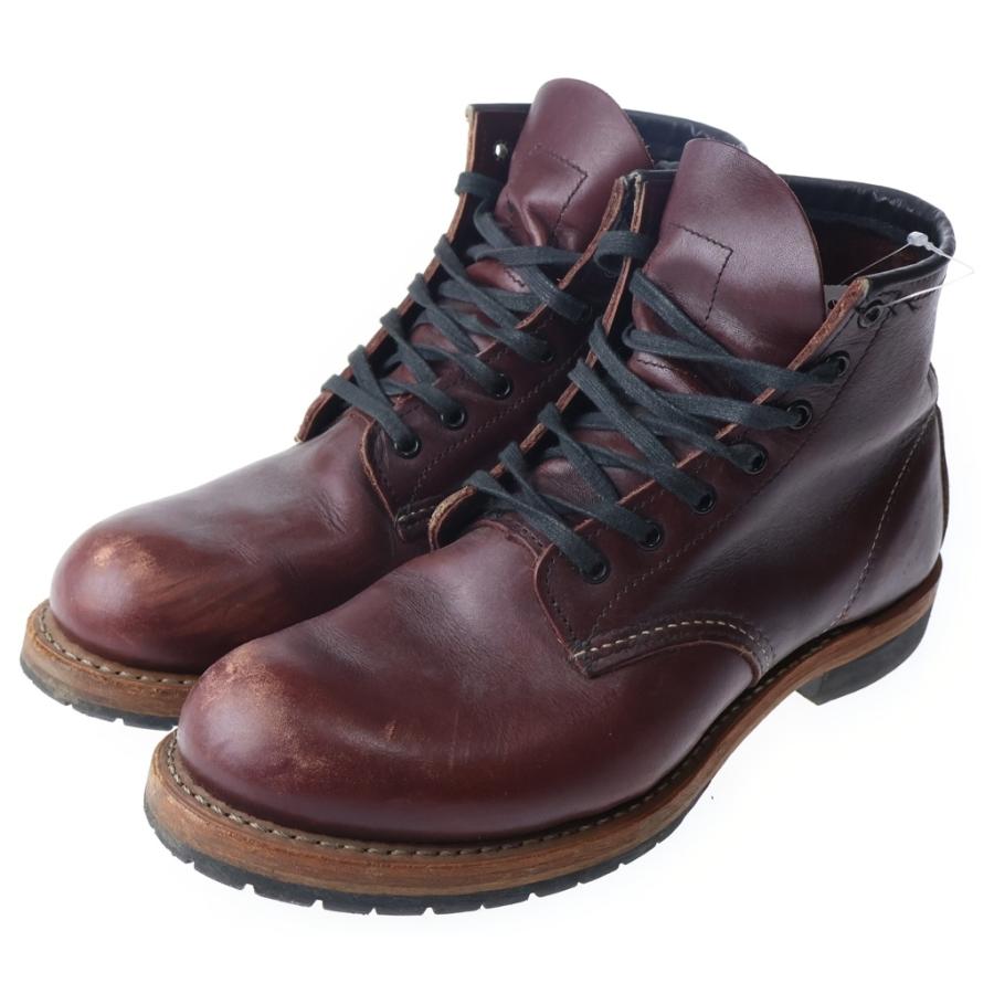 REDWING 9011 旧 Beckman ブラックチェリーUS7.5D RED WING レッド ウイング 9011 BECKMAN BOOTS 6 ROUND-TOE ベックマン