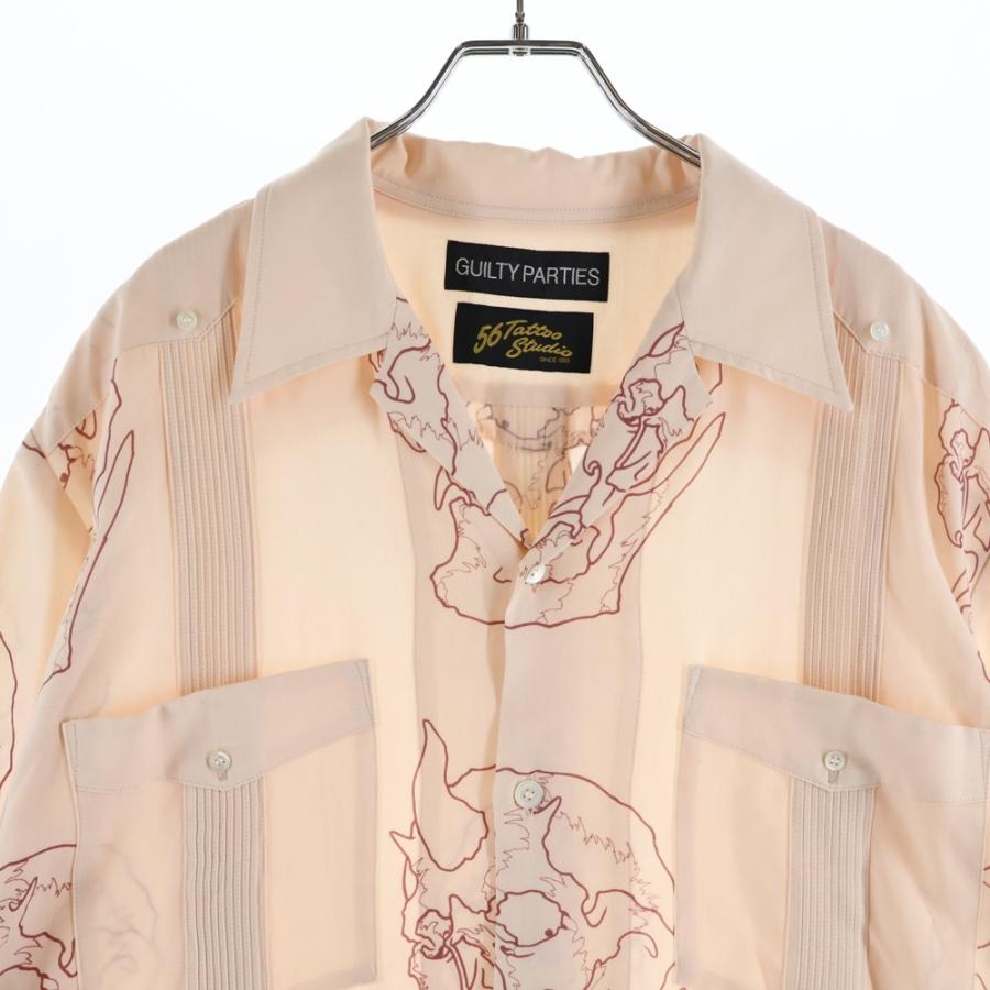 WACKO MARIA（ワコマリア） 24SS ×56 TATTOO STUDIO CUBA SHIRT 56
