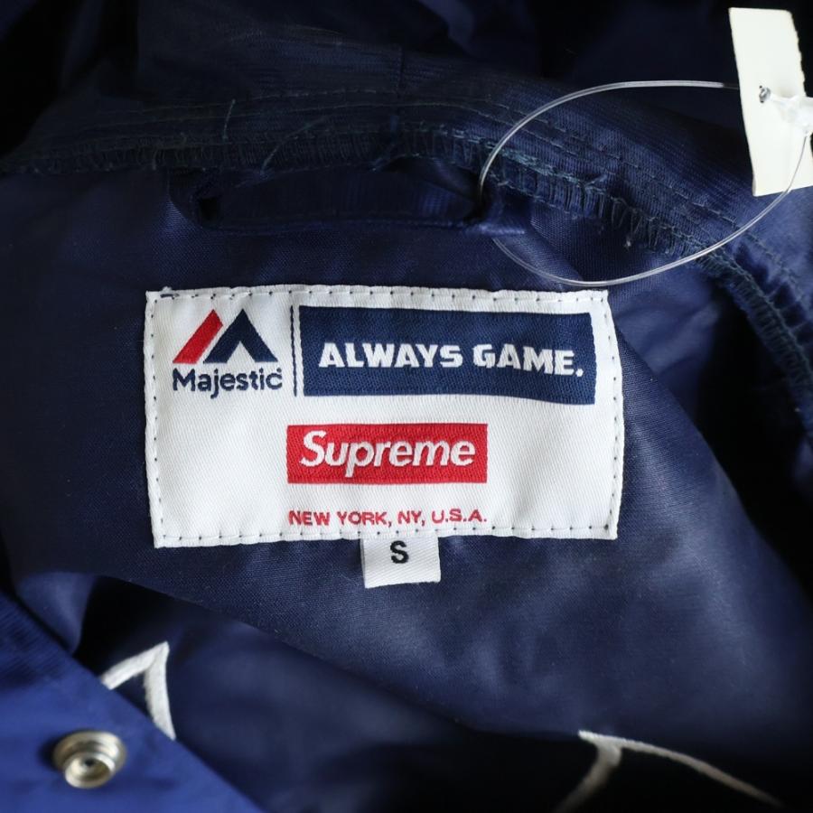 Supreme（シュプリーム） 15SS ×Majestic NY Yankees Satin Hooded