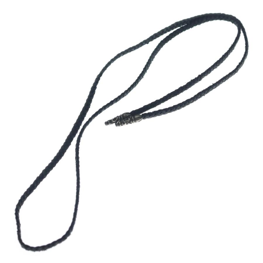 CHROME HEARTS（クロムハーツ） LEATHER BRAID SCROLL ネックレス