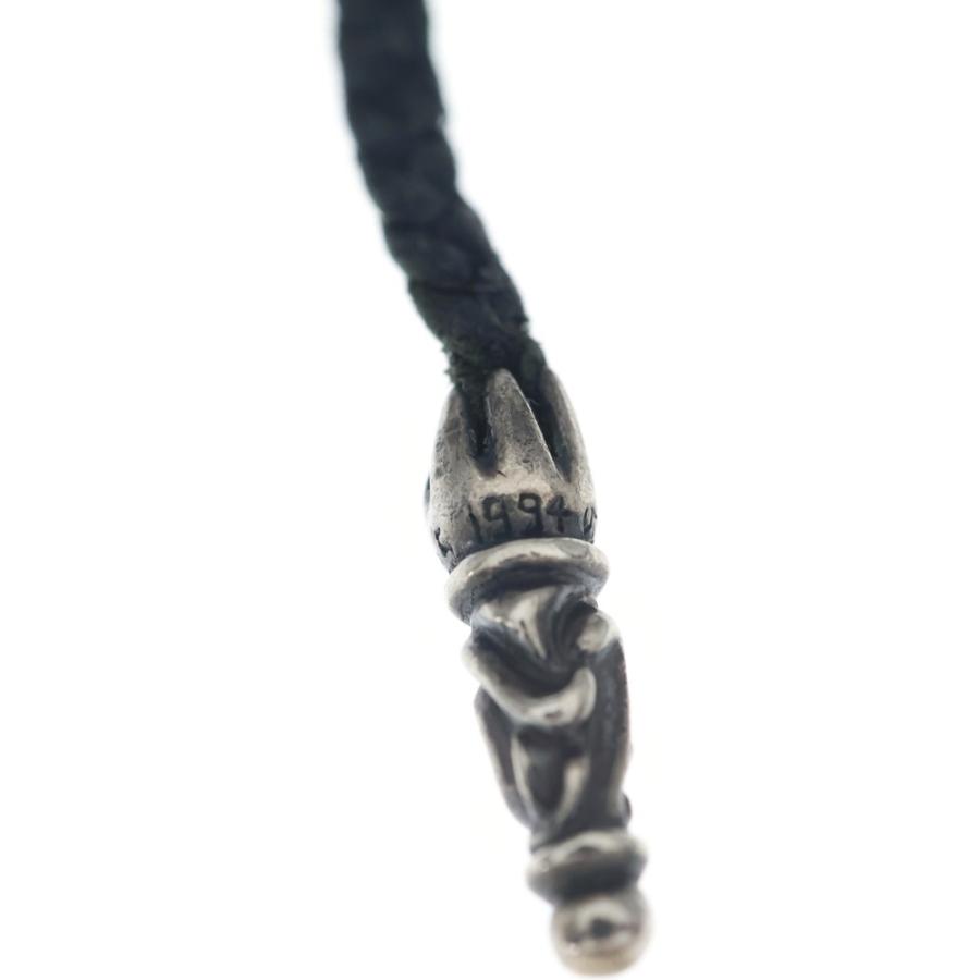CHROME HEARTS（クロムハーツ） LEATHER BRAID SCROLL ネックレス