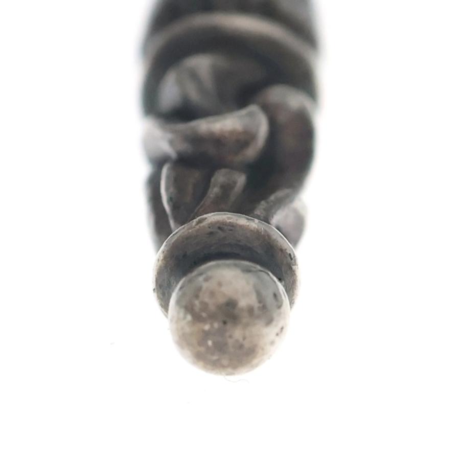 CHROME HEARTS（クロムハーツ） LEATHER BRAID SCROLL ネックレス