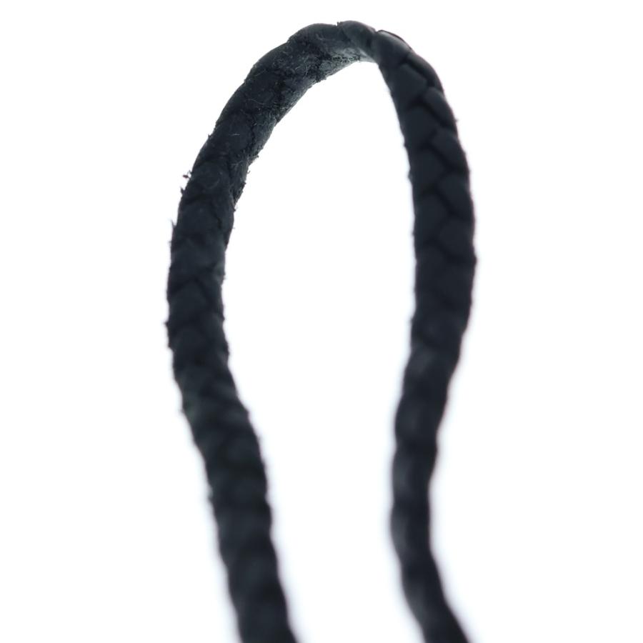 CHROME HEARTS（クロムハーツ） LEATHER BRAID SCROLL ネックレス