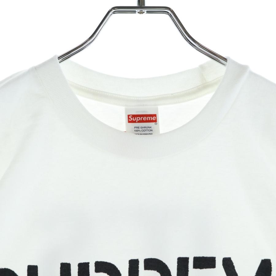SUPREME 26SS Hard Tee フロントロゴ両面プリントTシャツWH Supreme（シュプリーム） 26SS Hard Tee ハード フロントロゴ 両面