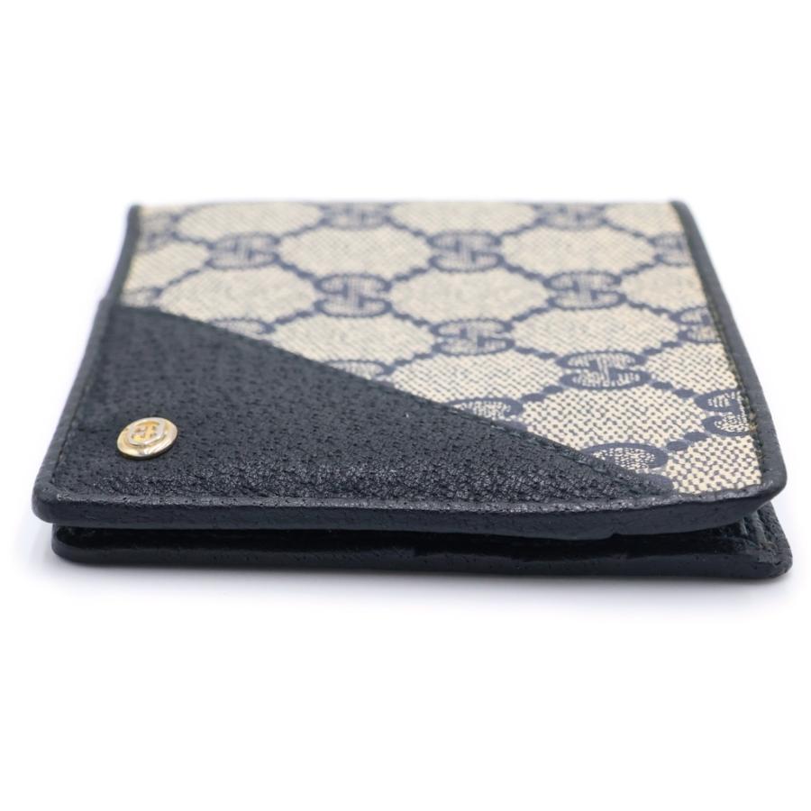 GUCCI（グッチ） GGスプリーム ロゴ刻印 コンパクトウォレット 財布
