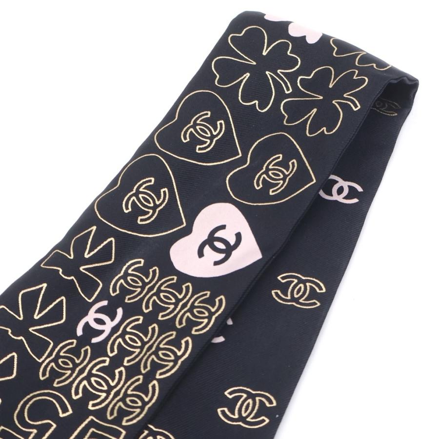 CHANEL（シャネル） 25S ココマーク クローバー シルク ツイリー