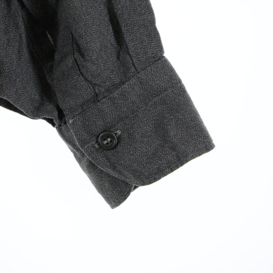 COMOLI（コモリ） 22SS ヨリ杢 プルオーバー コットン長袖シャツ