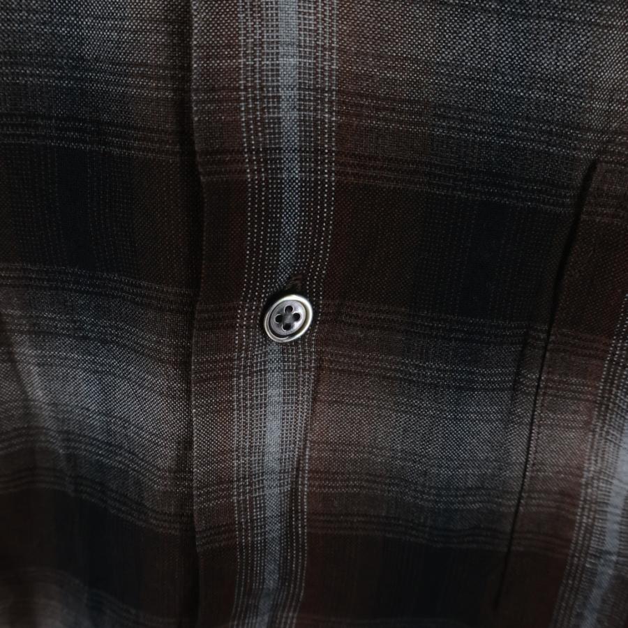 Ernie Palo アーニーパロ RAYON CHECK S/S SHIRT レーヨン オンブレ