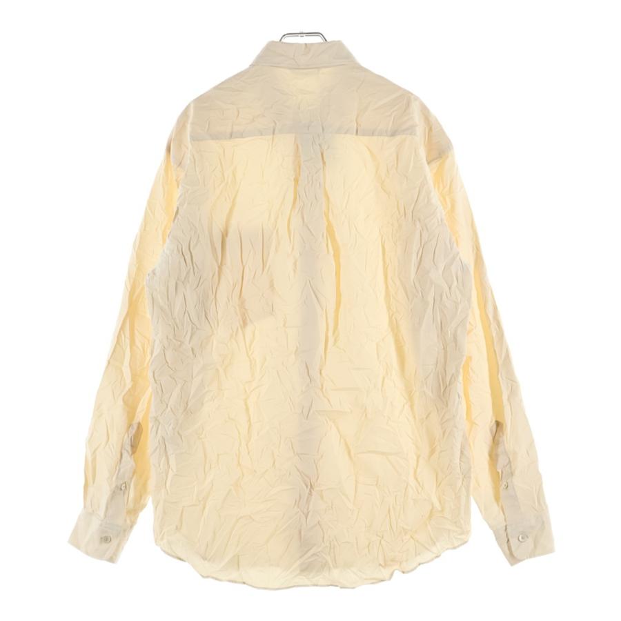 AURALEE クリーム色 長袖シャツ 新品 AURALEE（オーラリー） 24SS WRINKLED WASHED FINX TWILL SHIRT リンク